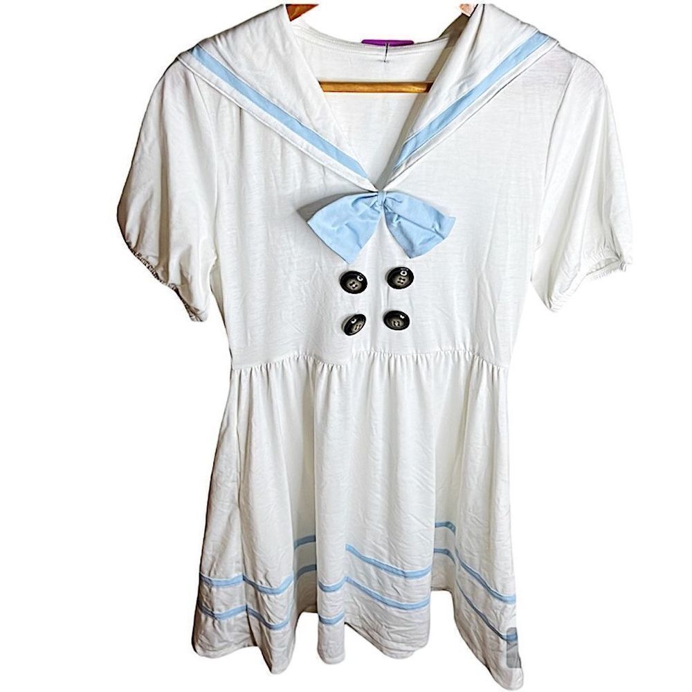 Sailor Moon Mercury Guardian of The Sky Cosplay Dress Costume Size Medium